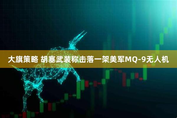 大旗策略 胡塞武装称击落一架美军MQ-9无人机