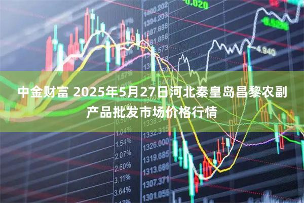 中金财富 2025年5月27日河北秦皇岛昌黎农副产品批发市场价格行情